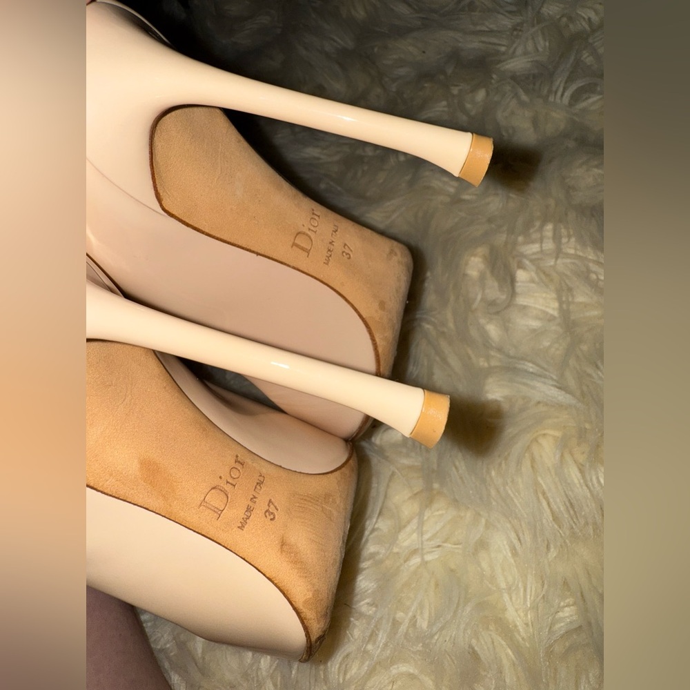 Dior Pink Stiletto Heels Elegant Pumps - Picture 5 of 5